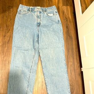 Universal Thread Vintage Straight Acid Wash Jeans Retro